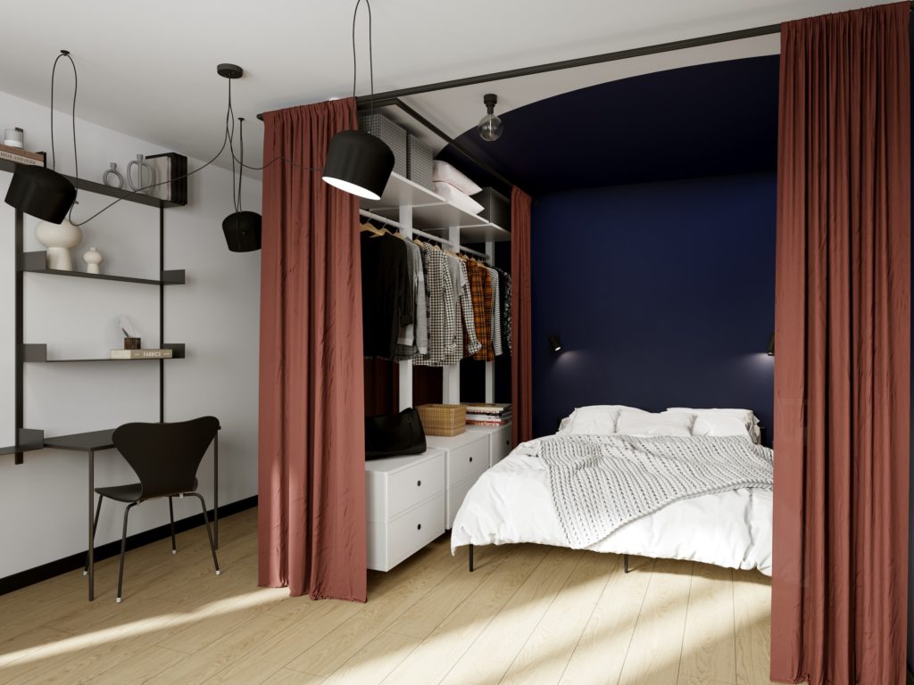 Studio-bedroom