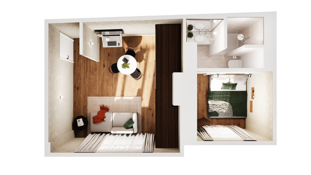 rezidentz fully furnished studio and one bedroom